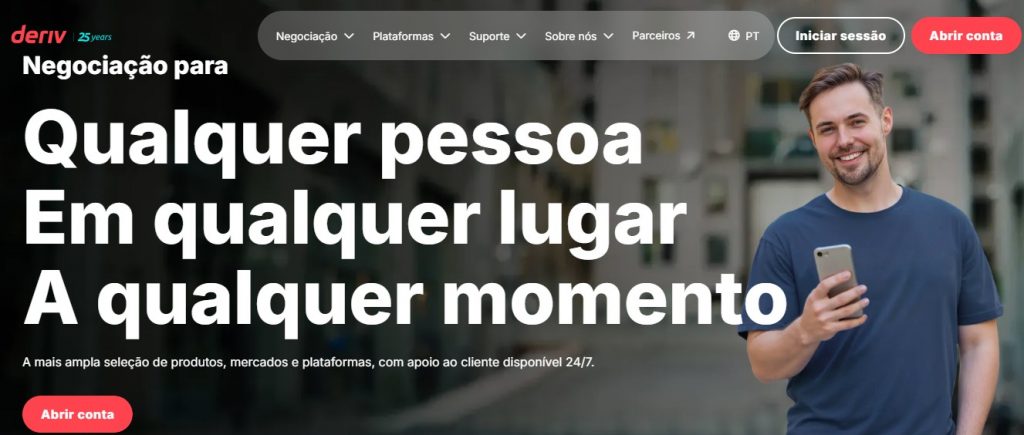 Deriv corretora de opções binárias
