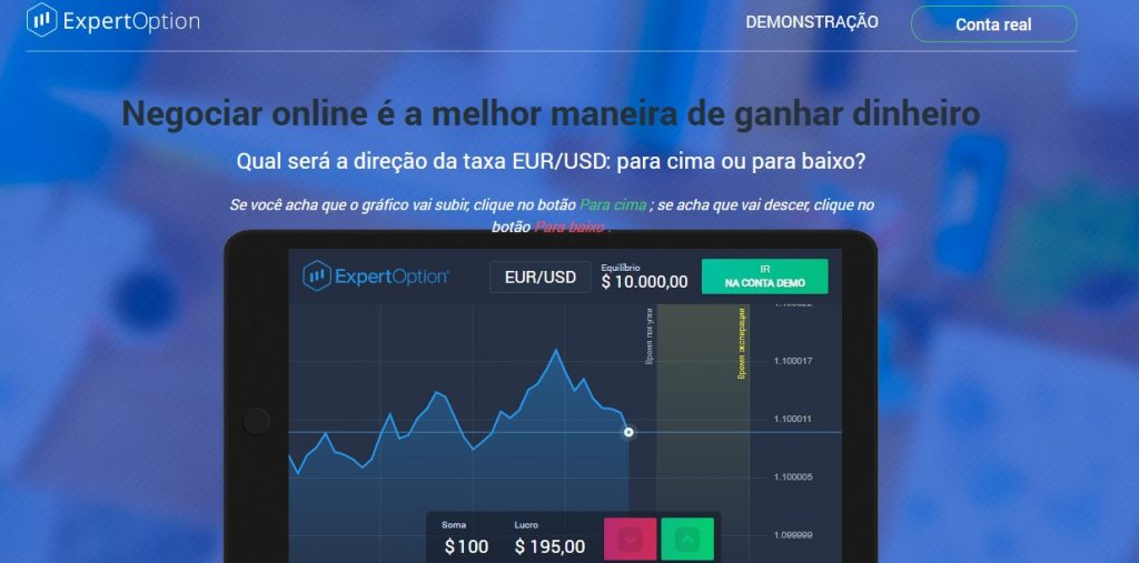 Expert Option corretora de opções binárias