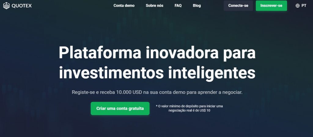 Quotex corretora de opções binárias